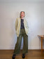 Gap "Pleated Wide Leg Trousers in Moss Green" (Size 12)