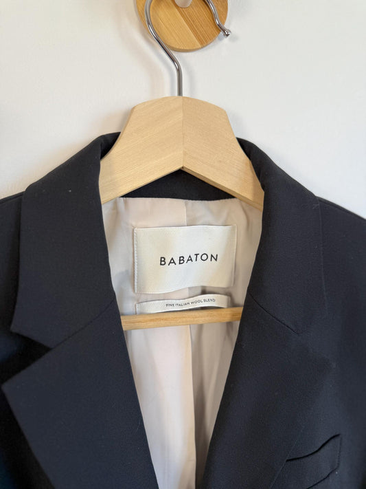 Babaton "Alvaro Jacket Blazer in Black" (Size 2)