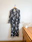 Vintage Sheer Floral Duster Jacket (Size L/XL)