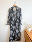 Vintage Sheer Floral Duster Jacket (Size L/XL)