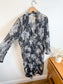 Vintage Sheer Floral Duster Jacket (Size L/XL)