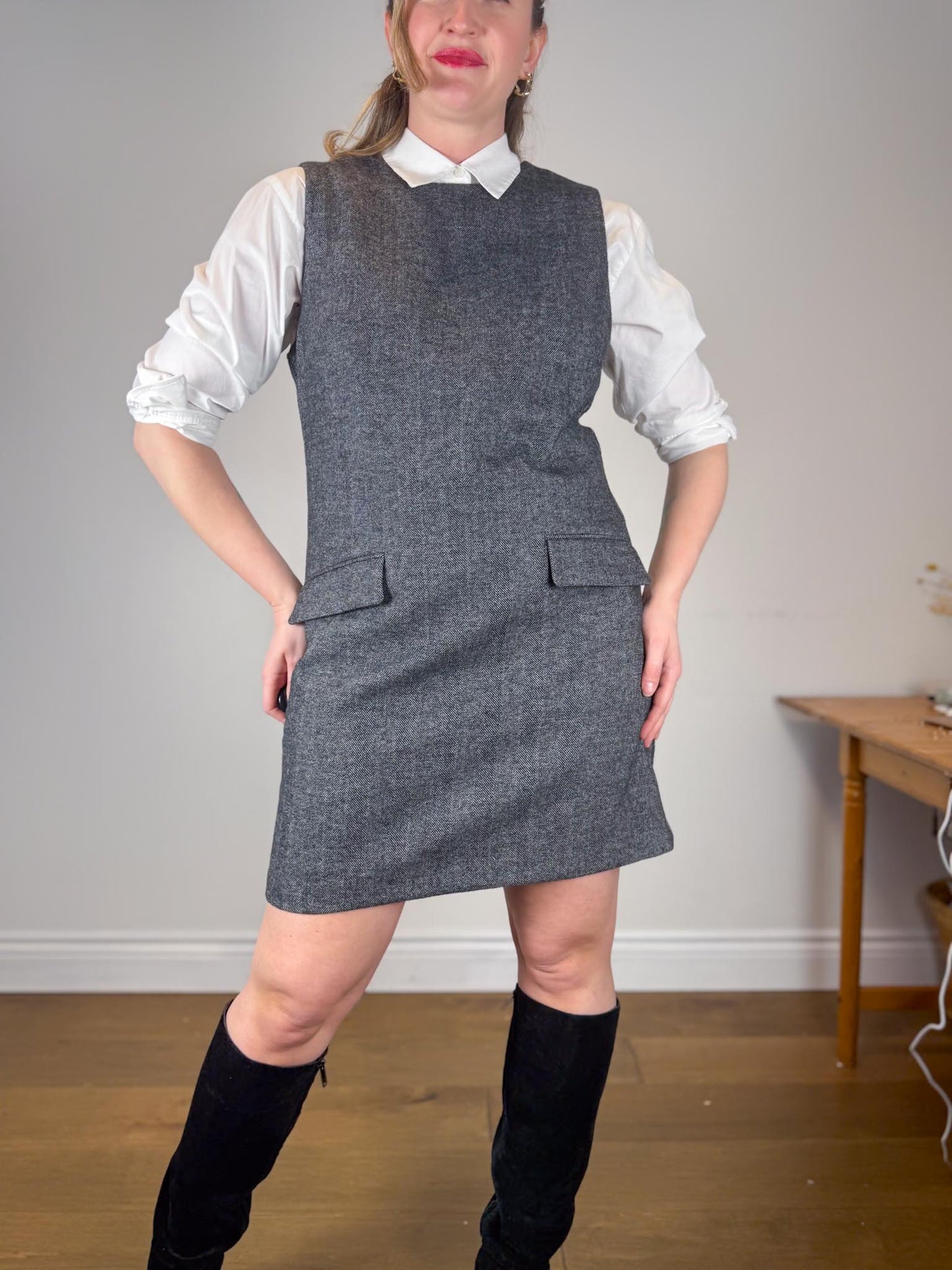 Kit & Ace White Blouse (Size M/L)