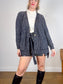 Hansel from Basel Slow Fashion "Sasha Alpaca Cardigan in Navy" (Size M/L)