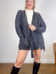 Hansel from Basel Slow Fashion "Sasha Alpaca Cardigan in Navy" (Size M/L)
