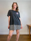 ALLSAINTS Oversized Tropical Print T-Shirt in Grey (Size XL)