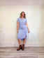 Tiger of Sweden Midi Shirt Dress in Pastel Blue SOLD AS IS (Size M)