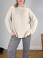 Hatley Cable Knit Sweater in Oatmeal NWT  (Size XL)