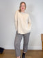 Hatley Cable Knit Sweater in Oatmeal NWT  (Size XL)
