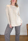Hatley Cable Knit Sweater in Oatmeal NWT  (Size XL)