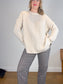 Hatley Cable Knit Sweater in Oatmeal NWT  (Size XL)