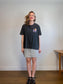 ALLSAINTS Oversized Tropical Print T-Shirt in Grey (Size XL)