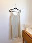 Vintage Linen Midi Dress (Size M/L)
