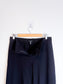 Eileen Fisher "Flex Tencel Ponte Straight Pant in Black" (Size M)