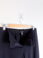 Eileen Fisher "Flex Tencel Ponte Straight Pant in Black" (Size M)