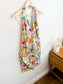 Ryerson School of Fashion Starfish & Seashell Print Halter Mini Dress (Size S/M)