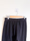 Eileen Fisher "Flex Tencel Ponte Straight Pant in Black" (Size M)