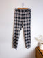 InWear "JannahIW Pant in Black/White Plaid" (Size 6)