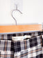 InWear "JannahIW Pant in Black/White Plaid" (Size 6)