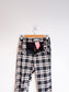 InWear "JannahIW Pant in Black/White Plaid" (Size 6)