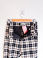 InWear "JannahIW Pant in Black/White Plaid" (Size 6)