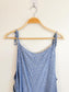 Smash & Tess Blue Floral "Jillyalls" Romper (Size M)