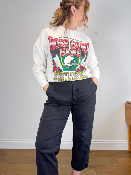 Abercrombie Rose Bowl Crewneck SOLD AS IS (Size XS-M)