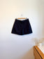 Proenza Schouler Designer Cotton/Linen Shorts in Black (Size L)