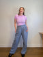 Abercrombie Curve Love Sloane Tailored Pant in Blue SOLD AS IS (Size 32)