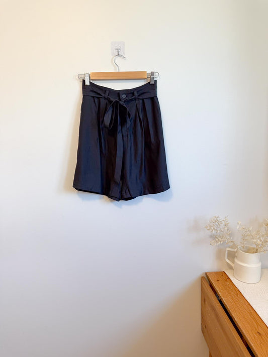 Emma Knudsen High Rise Shorts in Black NWT (Size S)