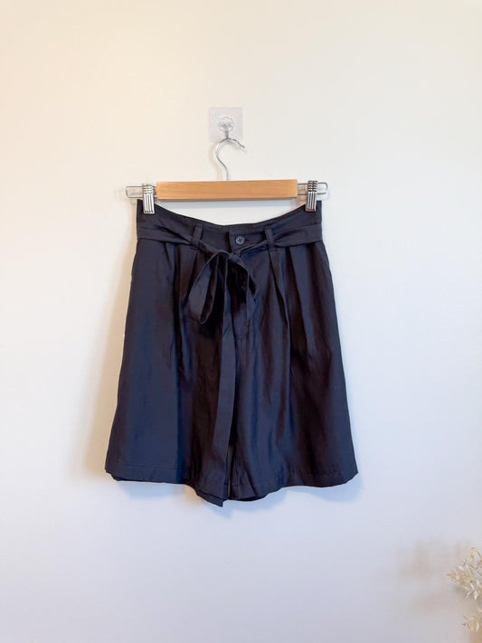 Emma Knudsen High Rise Shorts in Black NWT (Size S)
