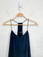 Judith & Charles Black Silk Tank (Size 6)