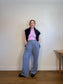 Abercrombie Curve Love Sloane Tailored Pant in Blue SOLD AS IS (Size 32)