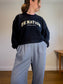 PE NATION Crewneck in Navy (Size XS-M)