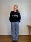PE NATION Crewneck in Navy (Size XS-M)