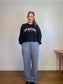 Abercrombie Curve Love Sloane Tailored Pant in Blue SOLD AS IS (Size 32)