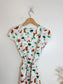 ESSENTIEL ANTWERP Floral Sleeveless Dress in White (Size M/L)