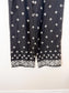 Rachel Zoe Embroidered Wide Leg Linen Pants in Black (Size 12)