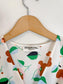 ESSENTIEL ANTWERP Floral Sleeveless Dress in White (Size M/L)