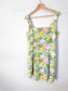 Abercrombie & Fitch Mini Dress in Lemon Italian Coastline Print (Size L)