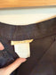 Vintage Wide Leg Linen Pants in Black (Size S)