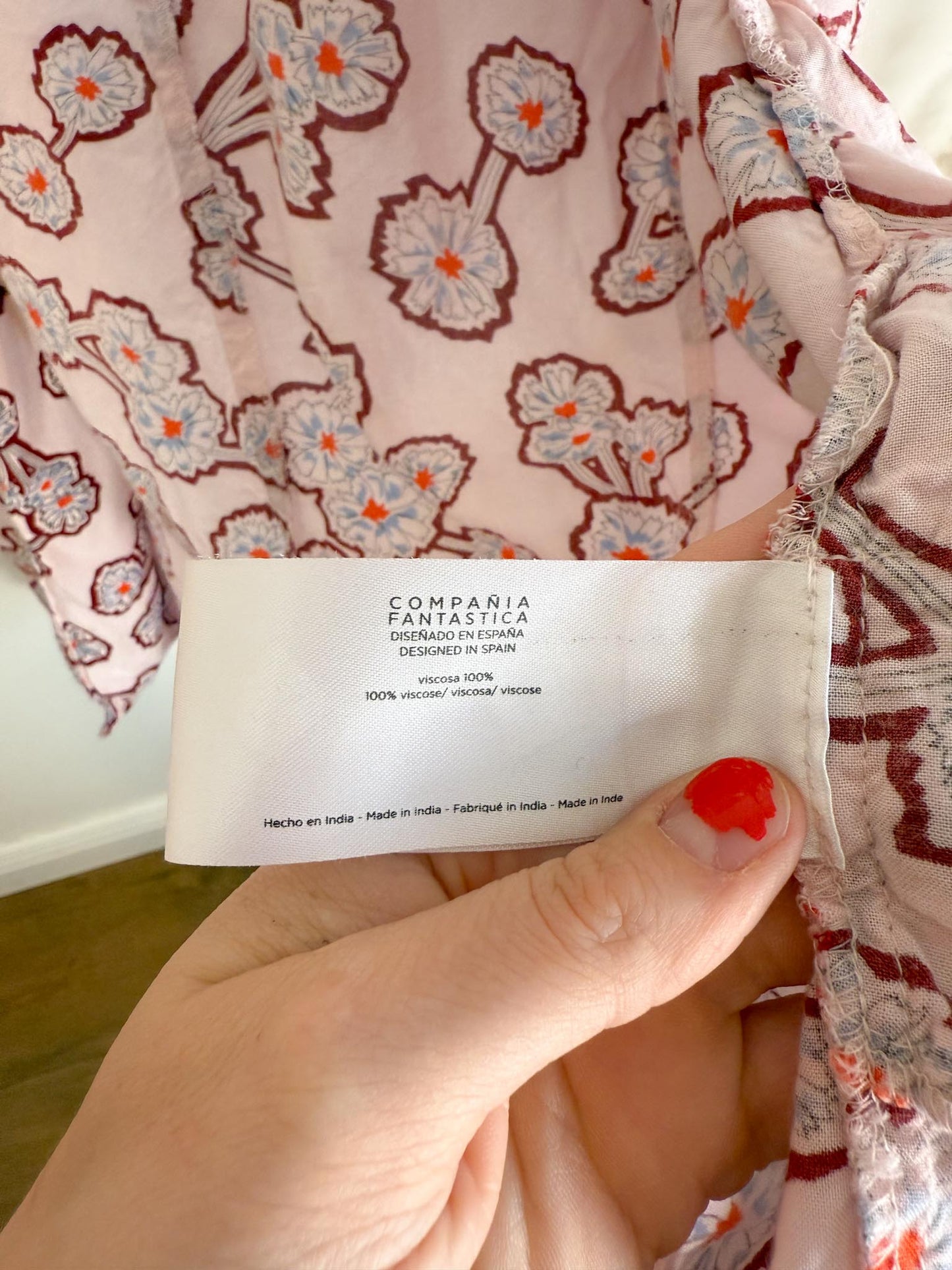 Compañia Fantastica Floral Duster/Cardigan (Size M/L)