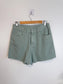 DRDENIM "Nora Shorts in Aqua Grey" NWT (Size 31)