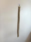 Club Monaco Neutral Leather Belt with Gold Buckle (Size M/L)