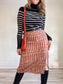 LA LIGNE Designer "Solid Lean Lines Turtleneck in Black/White Stripe" (Size S)