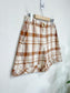 REJINA PYO "Oscar Plaid Cotton-linen Shorts In Check" (Size 8)