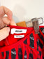 Jason Wu "Cola Bottle-Print Pleated Skirt in Red" (Size M/L)
