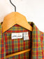Vintage Plaid Sleeveless Blouse (Size M)