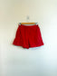 Father Rabbit "Poplin Short in Apple Red" (Size M)