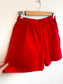 Father Rabbit "Poplin Short in Apple Red" (Size M)