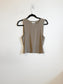 Babaton Contour Tank Top in Beige (Size L)